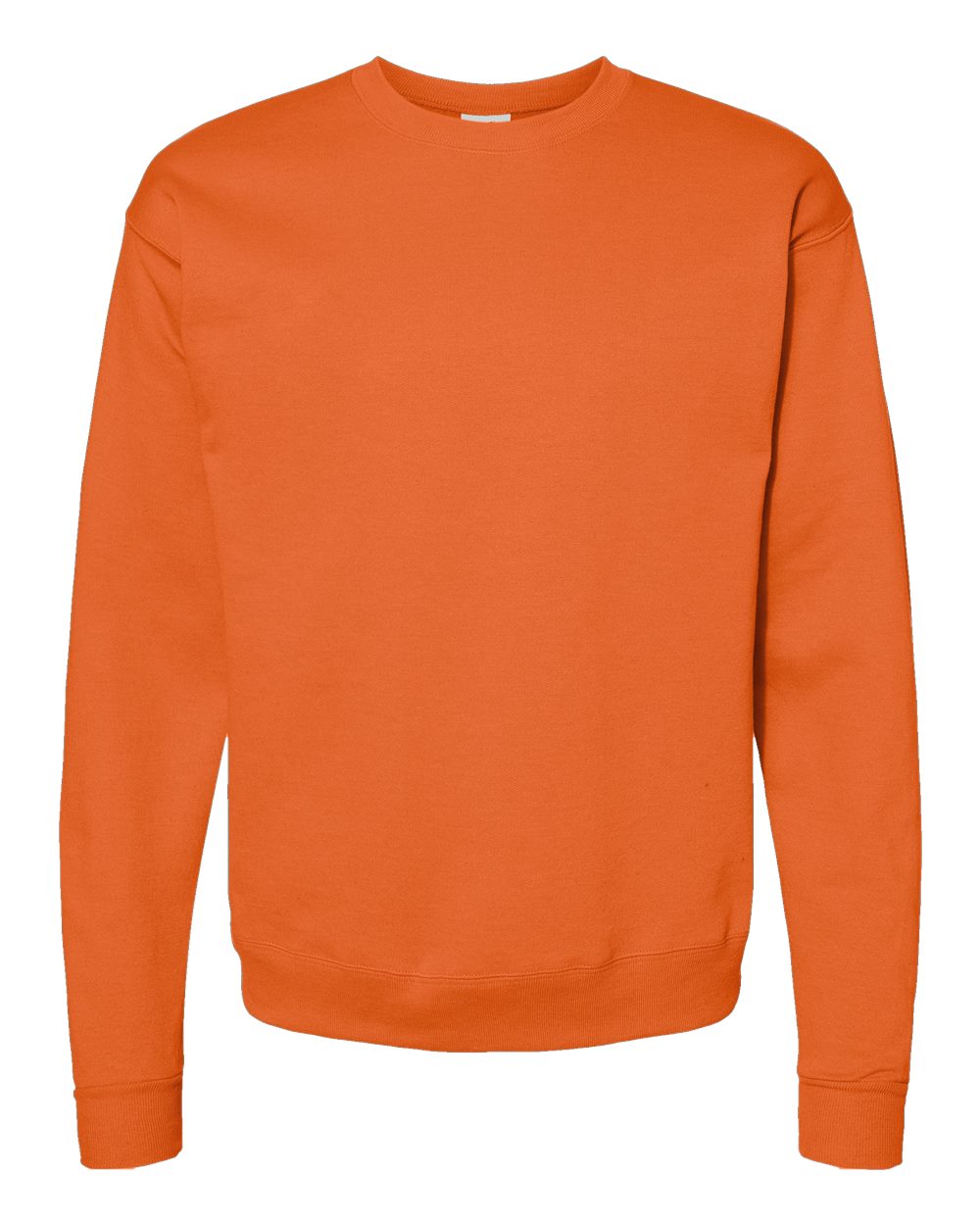 Hanes P160 - Unisex EcoSmart® Crewneck Sweatshirt - Safety Orange