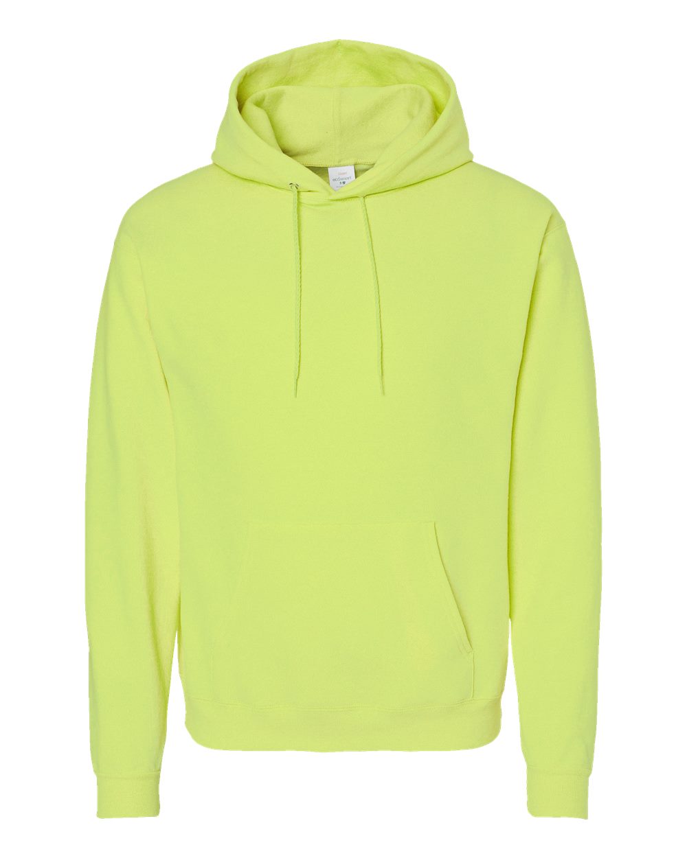 Hanes P170 - Unisex EcoSmart® Hooded Sweatshirt - Safety Green