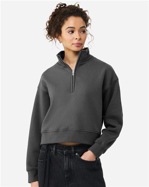 BELLA + CANVAS Women's 10 oz. Heavyweight Half-Zip Pullover 4540