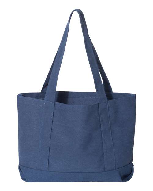 Liberty Bags Seaside Cotton Pigment Dyed Resort Tote 8870