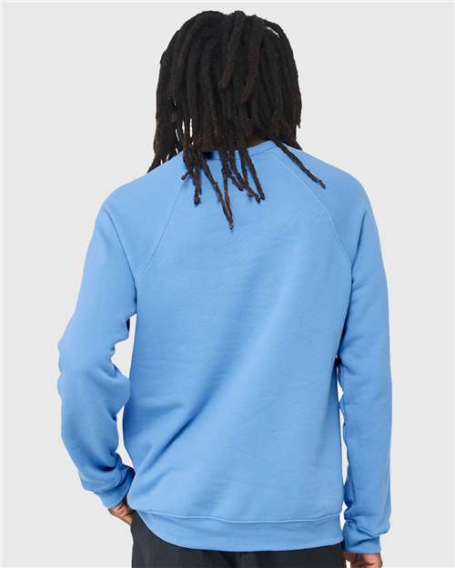 BELLA + CANVAS Unisex Sponge Fleece Raglan Crewneck Sweatshirt 3901