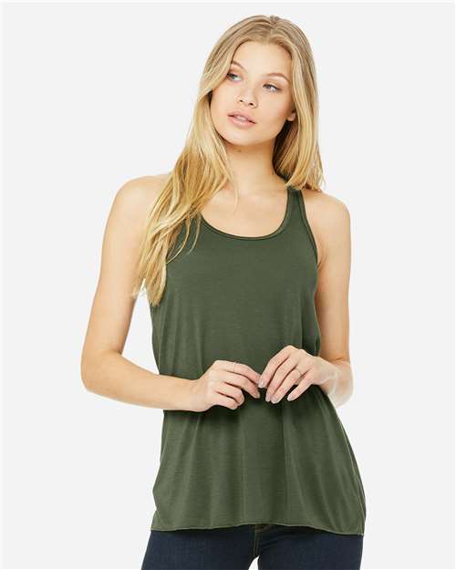 BELLA + CANVAS Women's Flowy Racerback Tank 8800