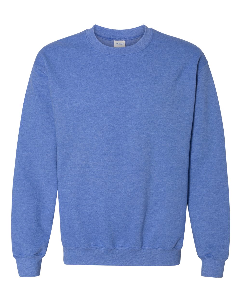 Gildan 18000 - Unisex Heavy Blend™ Crewneck Sweatshirt - Heather Deep Royal