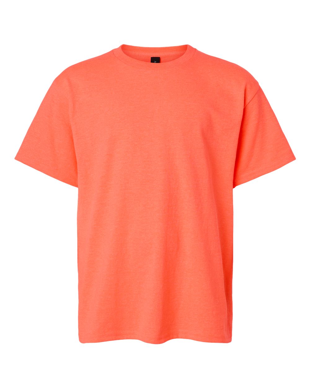 Gildan 5000B - Youth Heavy Cotton™ T-Shirt - Heather Neon Coral