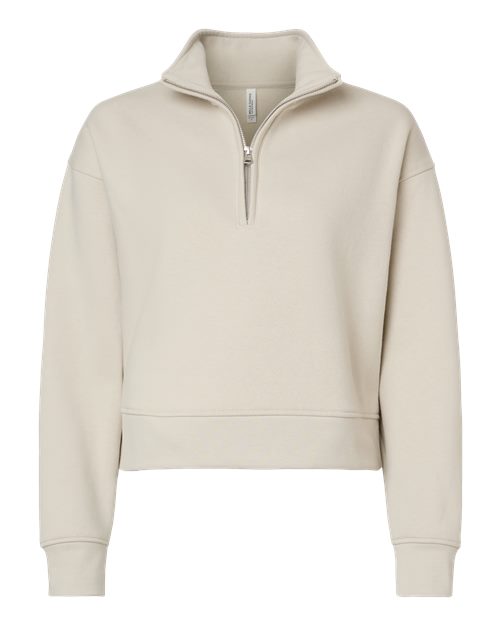 BELLA + CANVAS Women's 10 oz. Heavyweight Half-Zip Pullover 4540