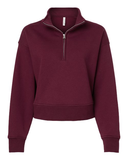 BELLA + CANVAS Women's 10 oz. Heavyweight Half-Zip Pullover 4540