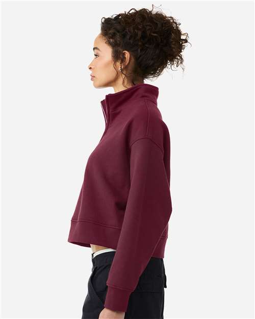 BELLA + CANVAS Women's 10 oz. Heavyweight Half-Zip Pullover 4540