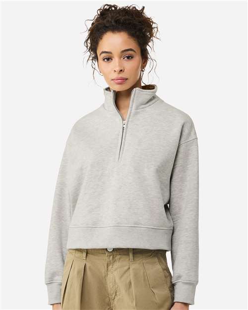 BELLA + CANVAS Women's 10 oz. Heavyweight Half-Zip Pullover 4540
