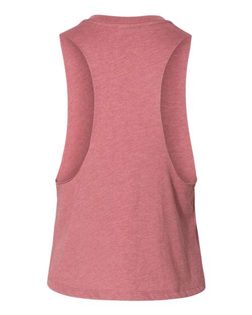 BELLA + CANVAS Women's Racerback Crop Tank 6682