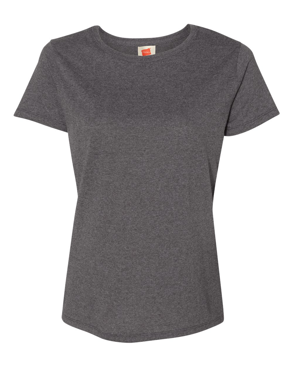 Hanes 5680 - Women's Essential-T T-Shirt - Charcoal Heather