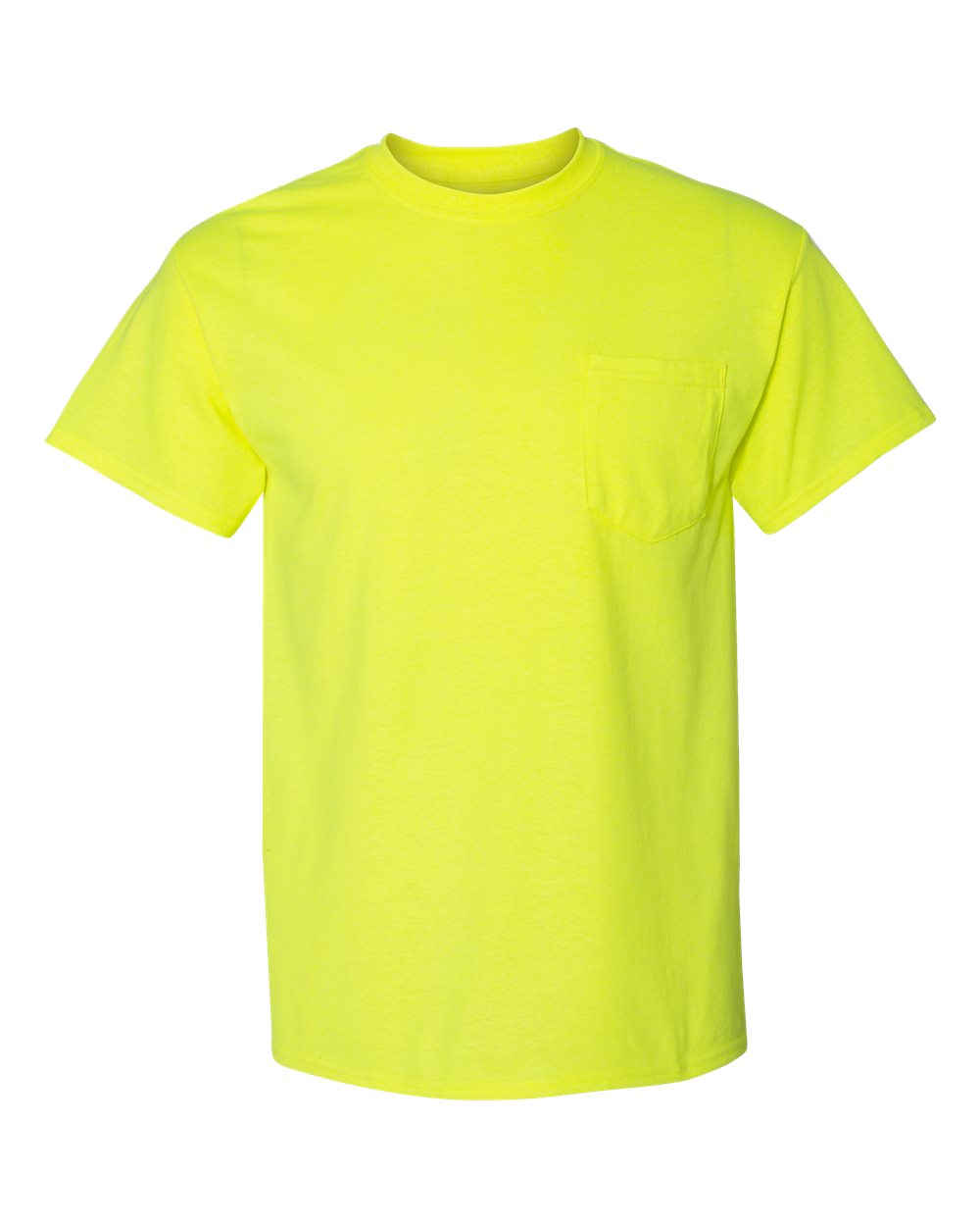 Gildan 8300 - Unisex DryBlend® Pocket T-Shirt - Safety Green
