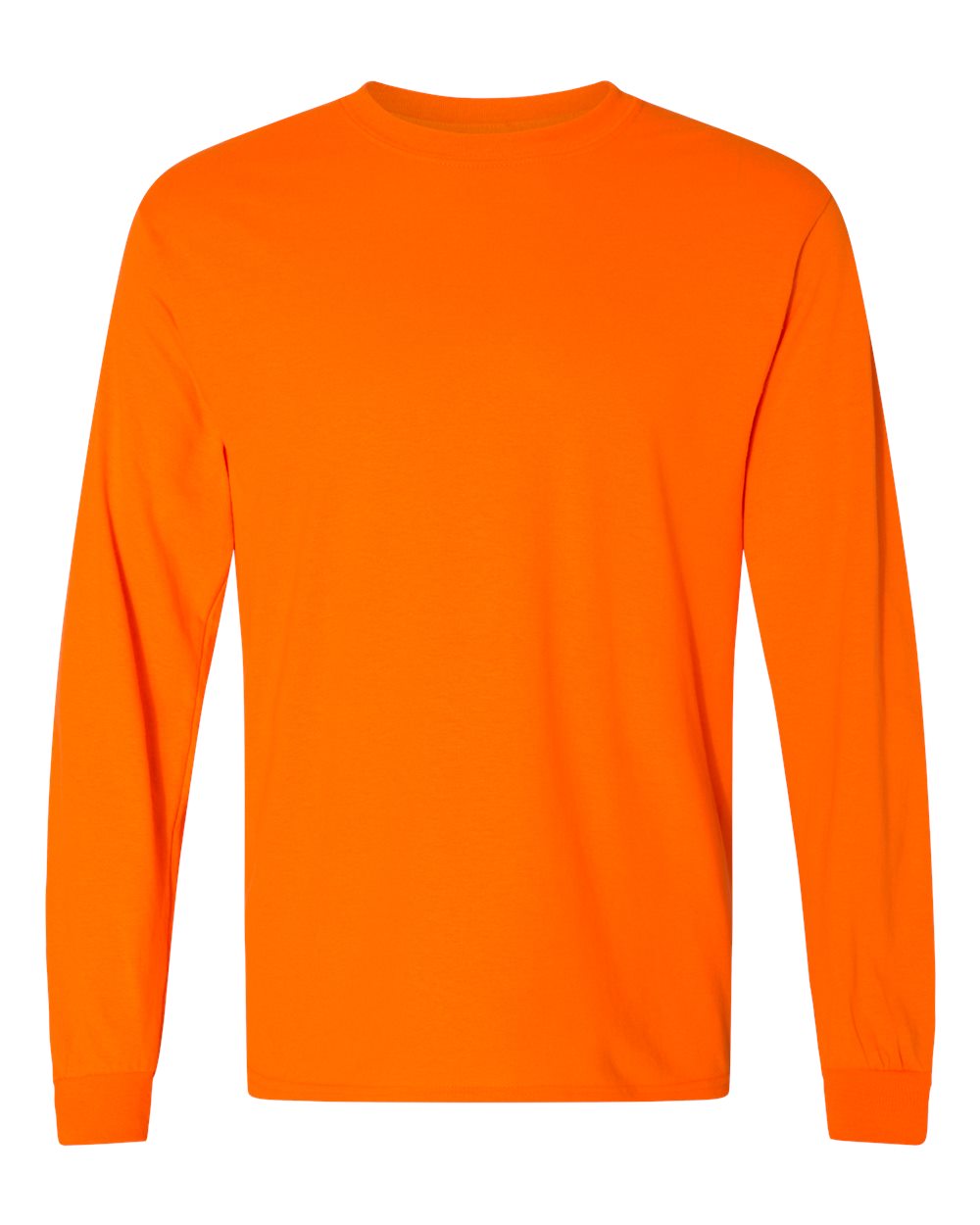 Gildan 8400 - Unisex DryBlend® 50/50 Long Sleeve T-Shirt - Safety Orange