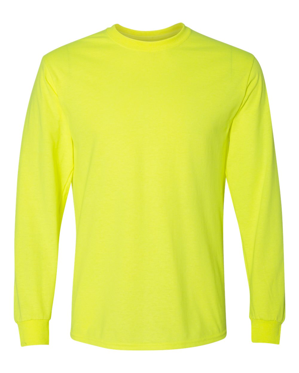 Gildan 8400 - Unisex DryBlend® 50/50 Long Sleeve T-Shirt - Safety Green