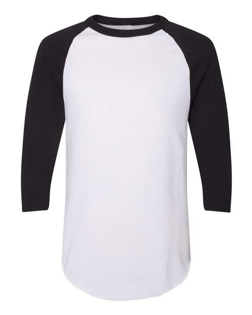 Augusta Sportswear Unisex Three-Quarter Raglan Sleeve Baseball Jersey T-Shirt 4420