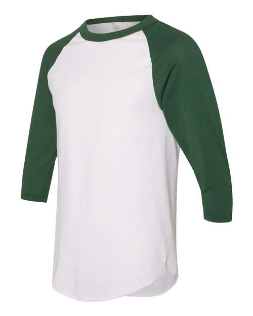 Augusta Sportswear Unisex Three-Quarter Raglan Sleeve Baseball Jersey T-Shirt 4420