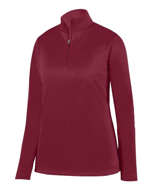 Augusta Sportswear Women's Wicking Fleece Quarter-Zip Pullover 5509