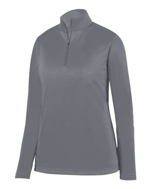 Augusta Sportswear Women's Wicking Fleece Quarter-Zip Pullover 5509