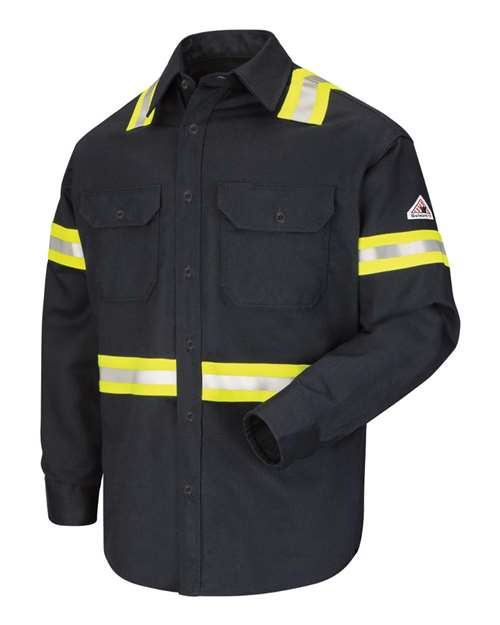 Bulwark Men's Enhanced Visibility Uniform Shirt SLDT
