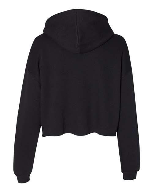 BELLA + CANVAS Women's Crop Hoodie Sweatshirt 7502