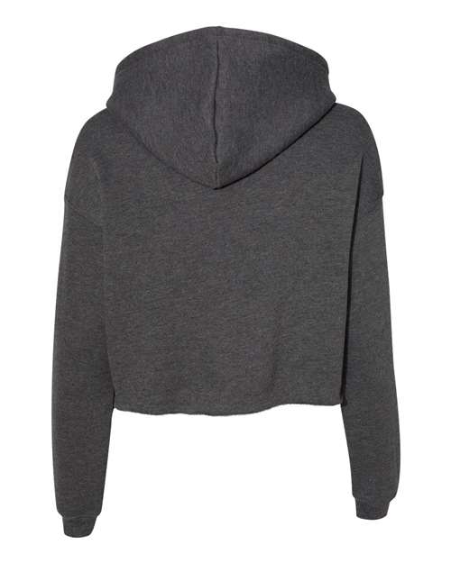 BELLA + CANVAS Women's Crop Hoodie Sweatshirt 7502