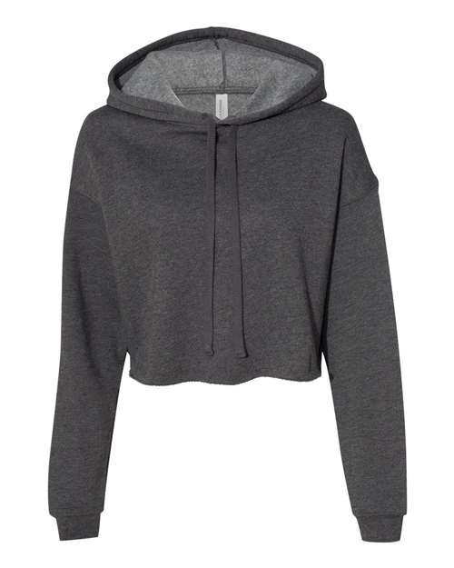 BELLA + CANVAS Women's Crop Hoodie Sweatshirt 7502