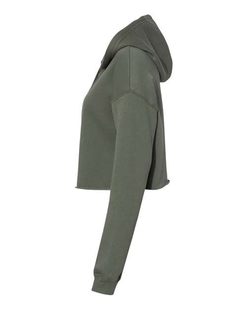 BELLA + CANVAS Women's Crop Hoodie Sweatshirt 7502