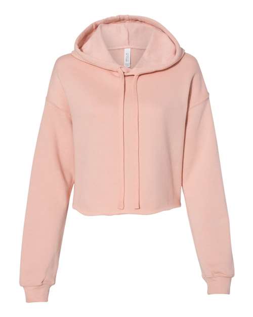 BELLA + CANVAS Women's Crop Hoodie Sweatshirt 7502
