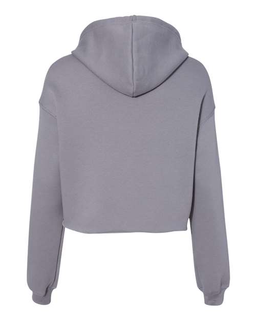 BELLA + CANVAS Women's Crop Hoodie Sweatshirt 7502