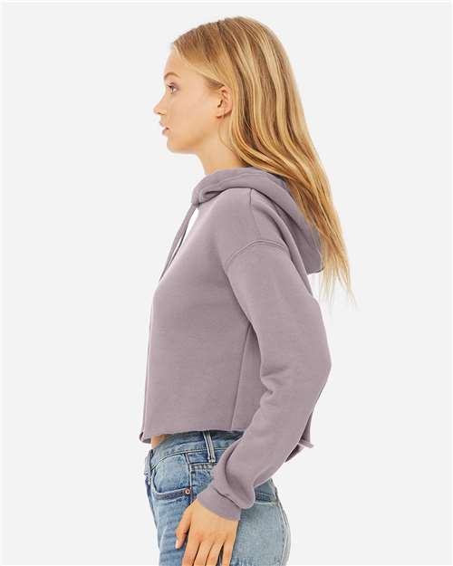 BELLA + CANVAS Women's Crop Hoodie Sweatshirt 7502