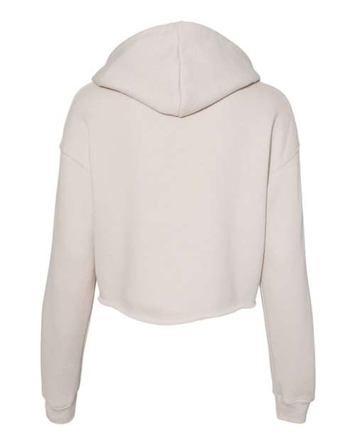 BELLA + CANVAS Women's Crop Hoodie Sweatshirt 7502