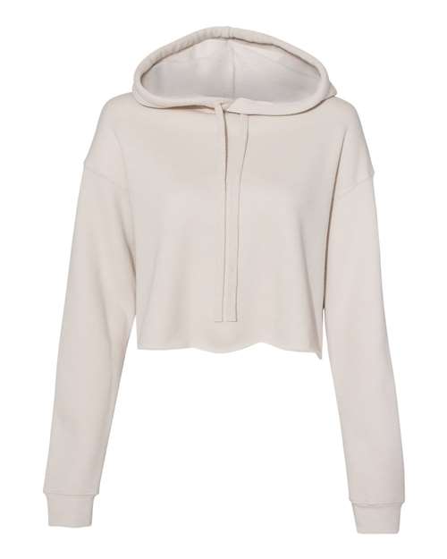 BELLA + CANVAS Women's Crop Hoodie Sweatshirt 7502