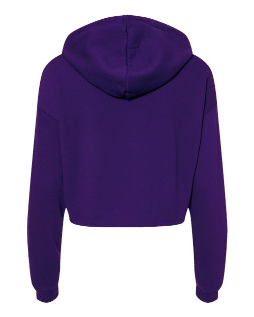 BELLA + CANVAS Women's Crop Hoodie Sweatshirt 7502