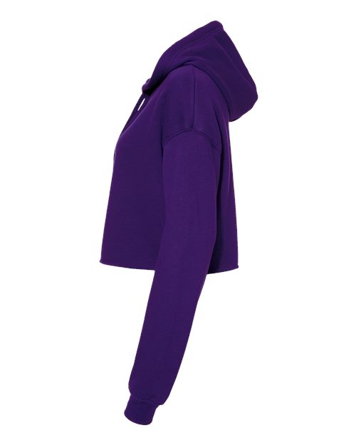 BELLA + CANVAS Women's Crop Hoodie Sweatshirt 7502