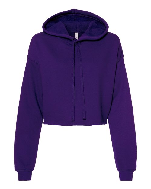 BELLA + CANVAS Women's Crop Hoodie Sweatshirt 7502