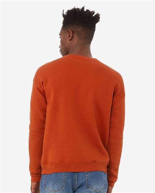 BELLA + CANVAS Unisex Sponge Fleece Drop Shoulder Crewneck Sweatshirt 3945