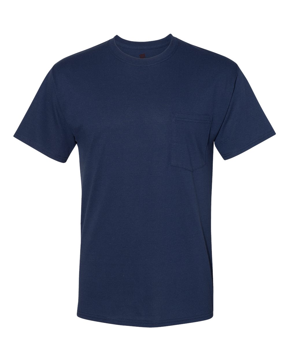 Hanes W110 - Unisex Workwear Pocket T-Shirt - Navy