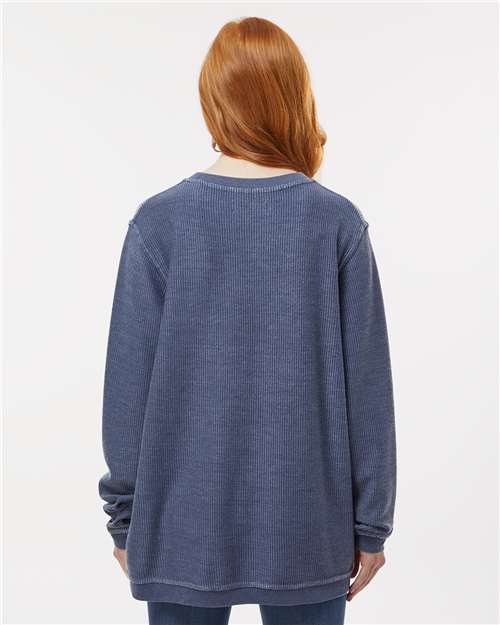 Boxercraft Unisex Corded Crewneck Sweatshirt D02