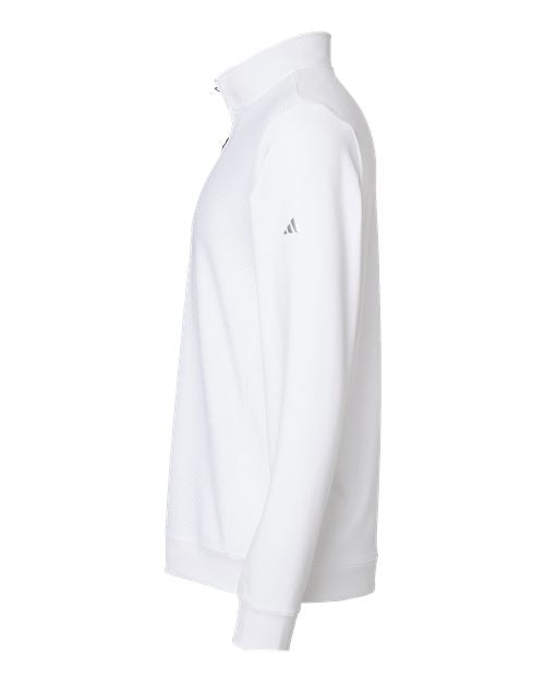 Adidas Men's Textured Quarter-Zip Pullover A295