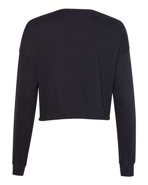 BELLA + CANVAS Women's Crop Crewneck Sweatshirt 7503