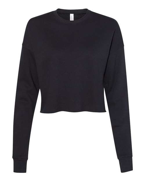 BELLA + CANVAS Women's Crop Crewneck Sweatshirt 7503