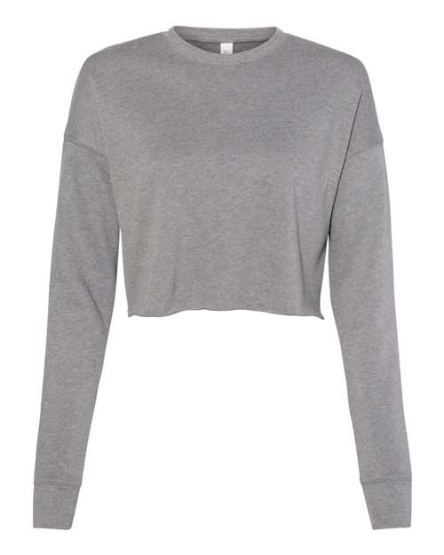 BELLA + CANVAS Women's Crop Crewneck Sweatshirt 7503
