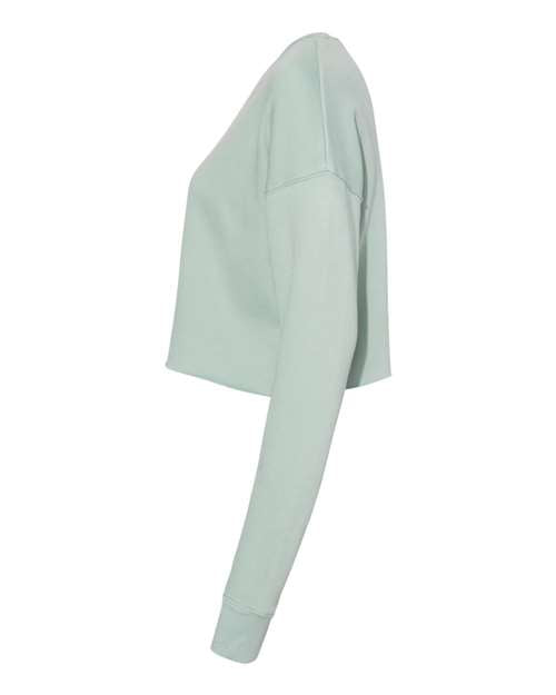 BELLA + CANVAS Women's Crop Crewneck Sweatshirt 7503