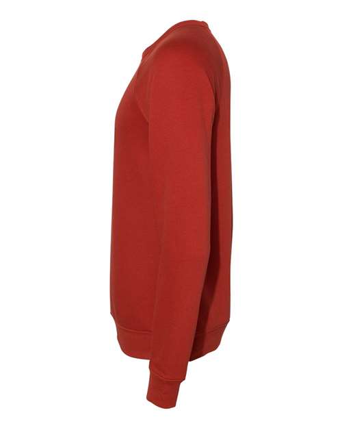 BELLA + CANVAS Unisex Sponge Fleece Raglan Crewneck Sweatshirt 3901