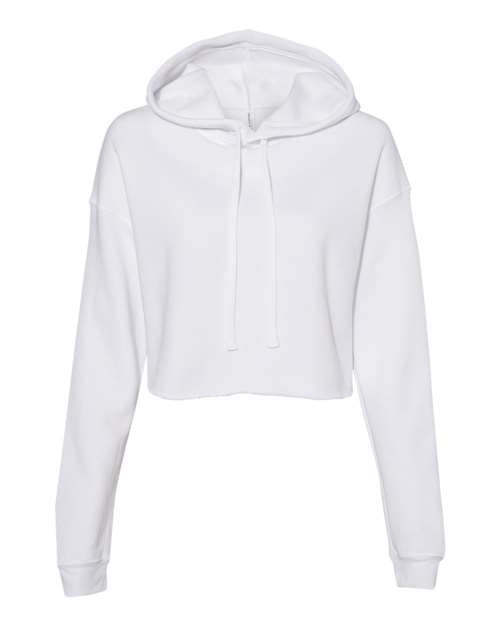 BELLA + CANVAS Women's Crop Hoodie Sweatshirt 7502