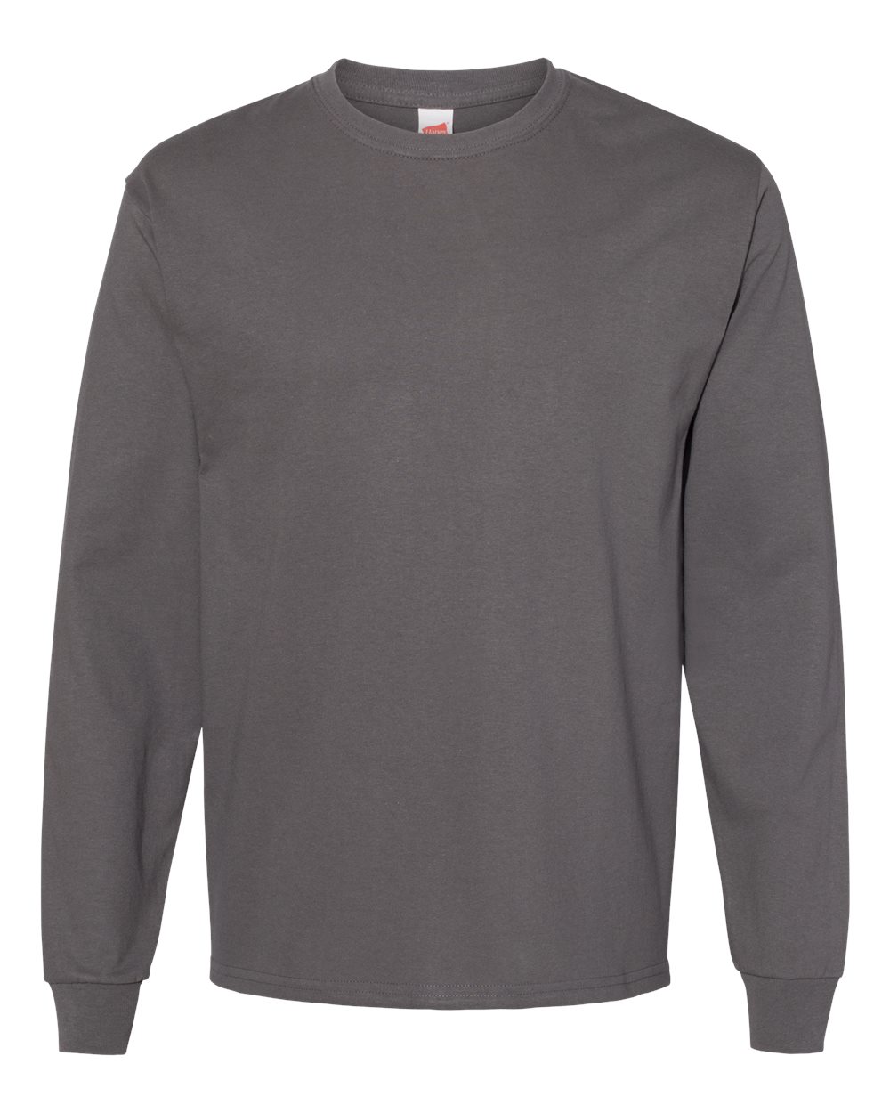 Hanes 5286 - Unisex Essential-T Long Sleeve T-Shirt - Smoke Grey