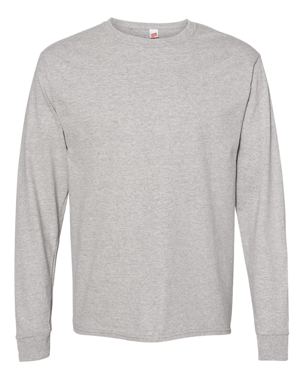 Hanes 5286 - Unisex Essential-T Long Sleeve T-Shirt - Oxford Grey