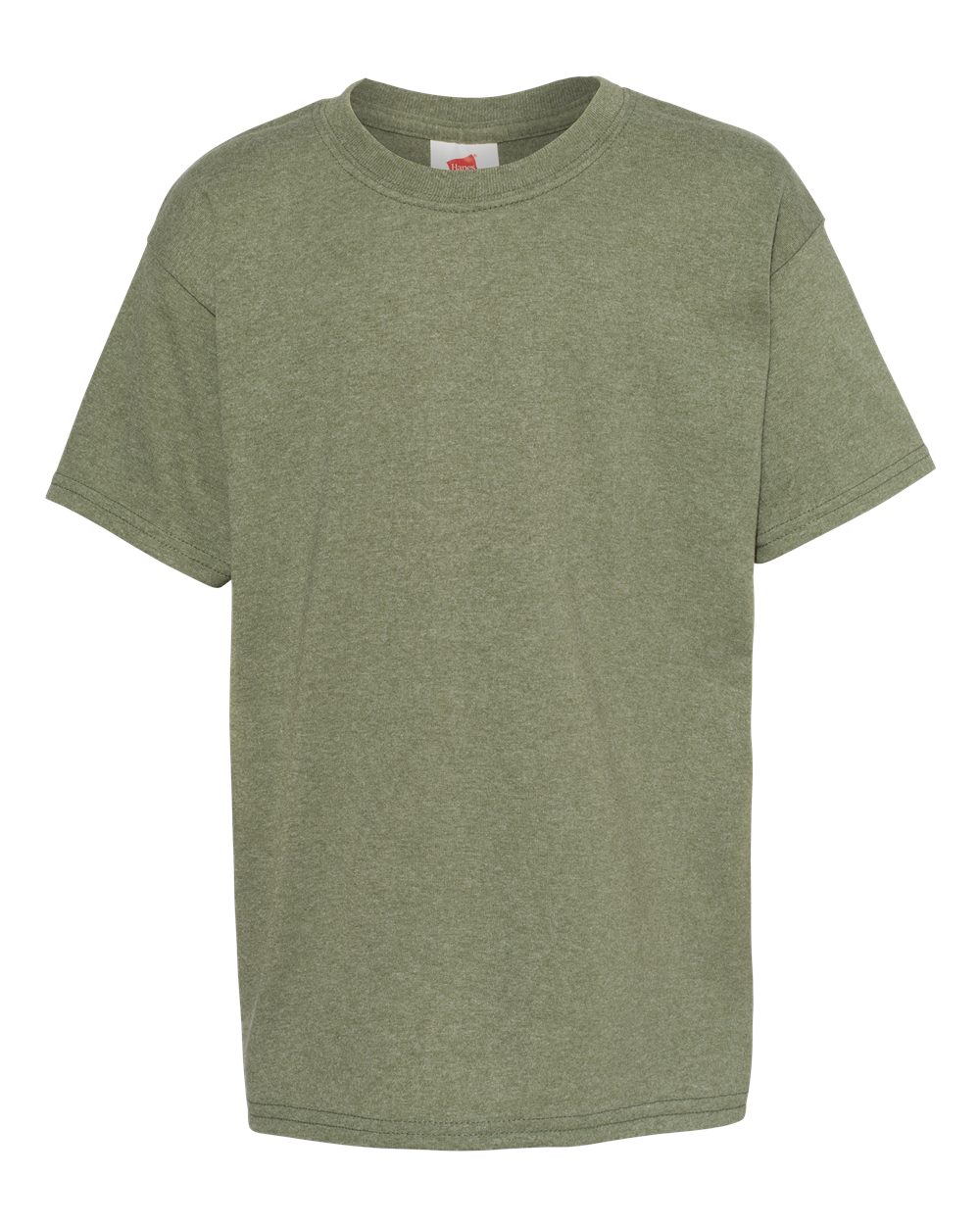 Hanes 5370 - Youth EcoSmart® T-Shirt - Heather Green