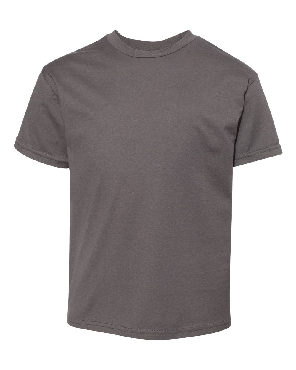 Hanes 498Y - Youth Perfect-T T-Shirt - Smoke Grey