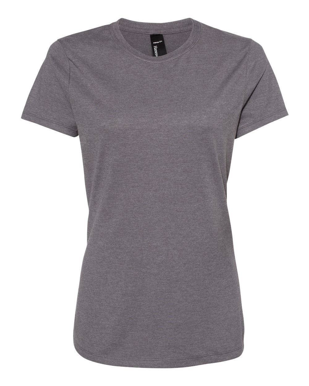 Hanes SL04 - Women's Perfect-T T-Shirt - Charcoal Heather