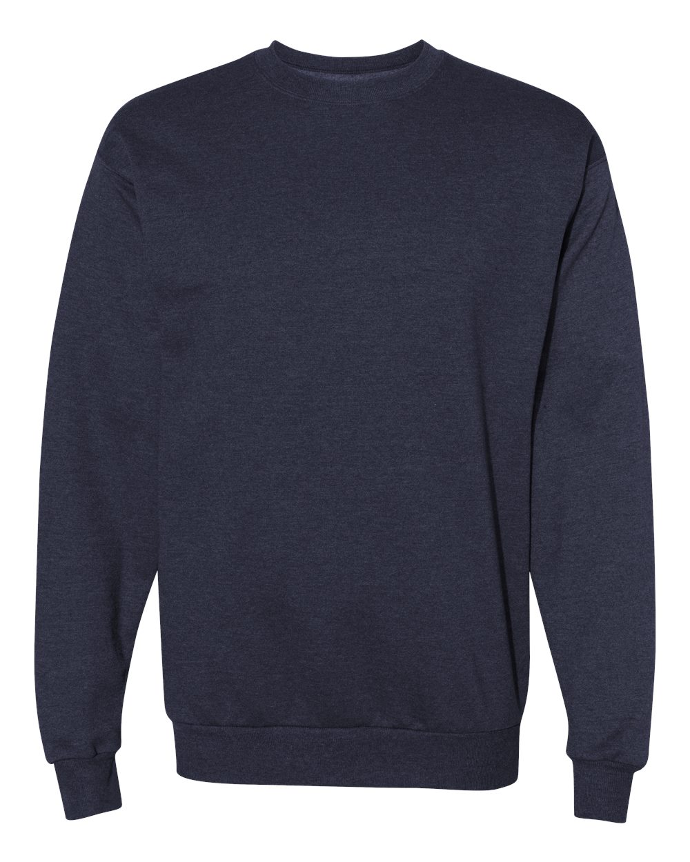 Hanes P160 - Unisex EcoSmart® Crewneck Sweatshirt - Heather Navy